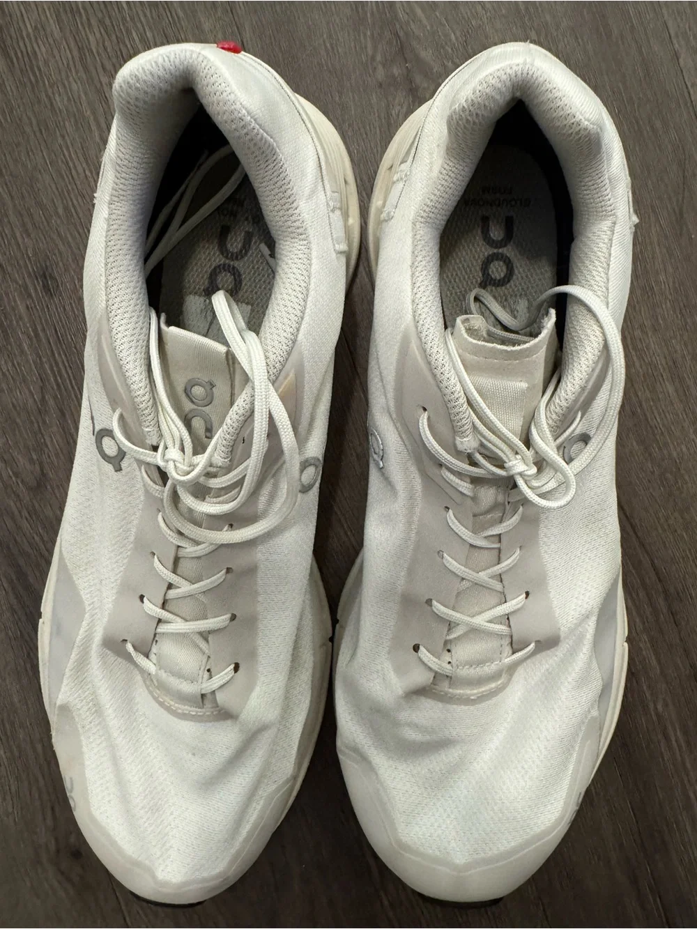 On Running White Men's Performance Running Shoes